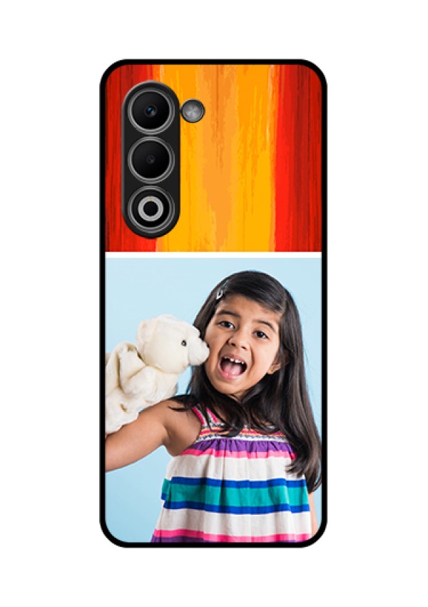 Oppo K13x 5G Custom Glass Phone Case - Multi Color Design