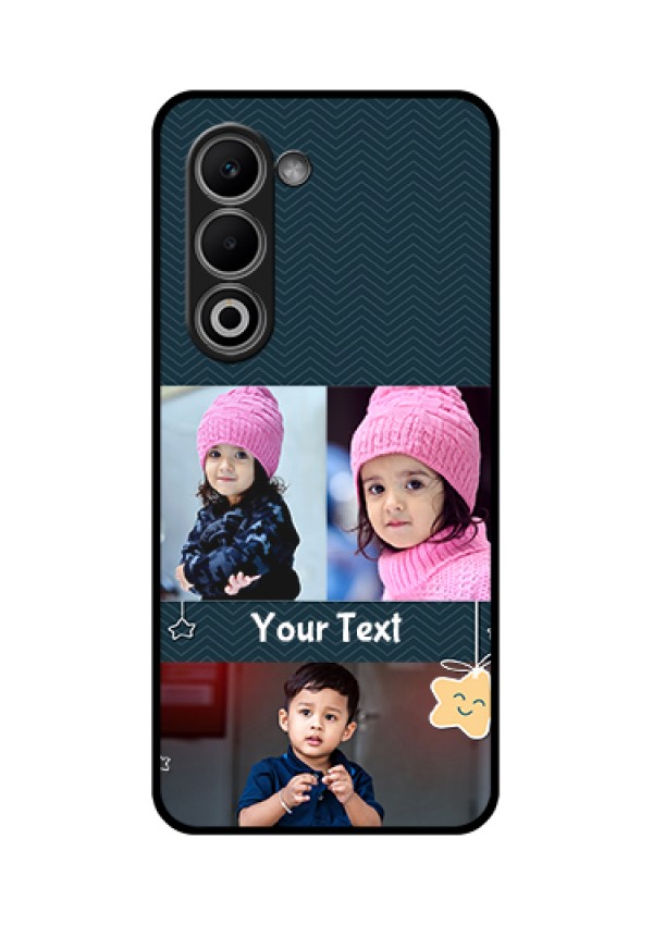 Oppo K13x 5G Custom Glass Phone Case - Hanging Stars Design