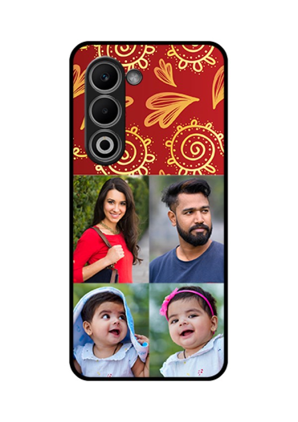 Oppo K13x 5G Custom Glass Phone Case - 4 Image Traditional Design