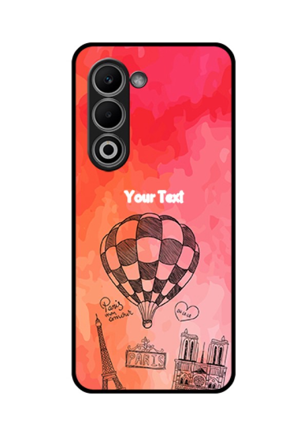 Oppo K13x 5G Custom Glass Phone Case - Paris Theme Design