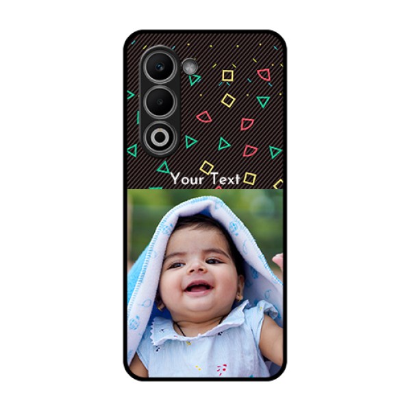 Oppo K13x 5G Custom Glass Phone Case - With Confetti Birthday Design Oppo K13x 5G Custom Glass Phone Case - With Confetti Birthday Design