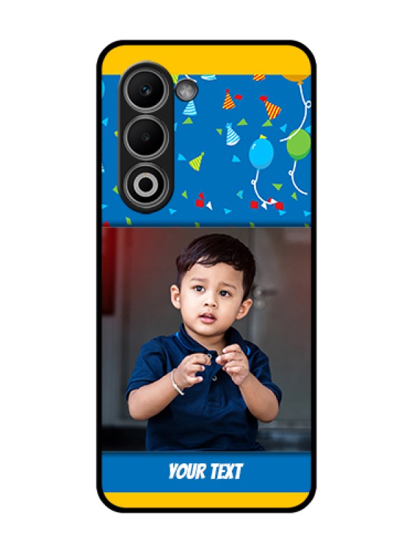 Custom Oppo K13x 5G Custom Glass Phone Case - Birthday Wishes Design