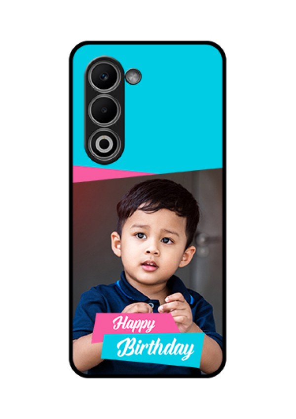 Oppo K13x 5G Custom Glass Phone Case - Image Holder With 2 Color Design