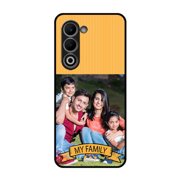 Oppo K13x 5G Custom Glass Phone Case - My Family Design