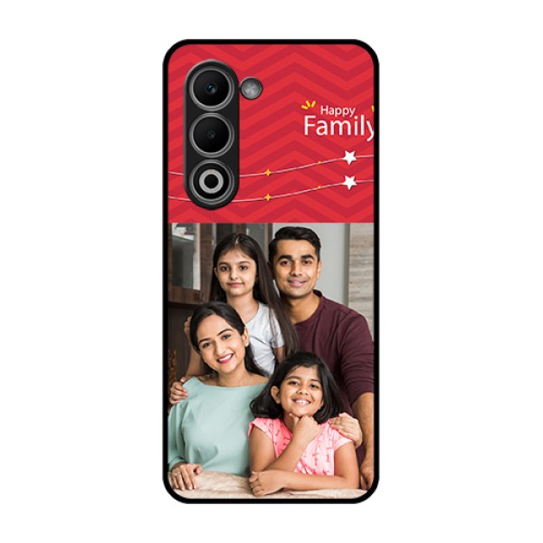 Oppo K13x 5G Custom Glass Phone Case - Happy Family Design