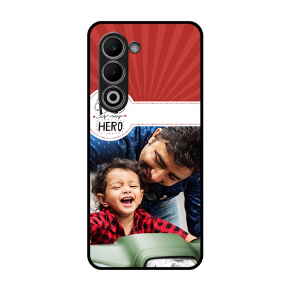 Oppo K13x 5G Custom Glass Phone Case - My Dad Hero Design
