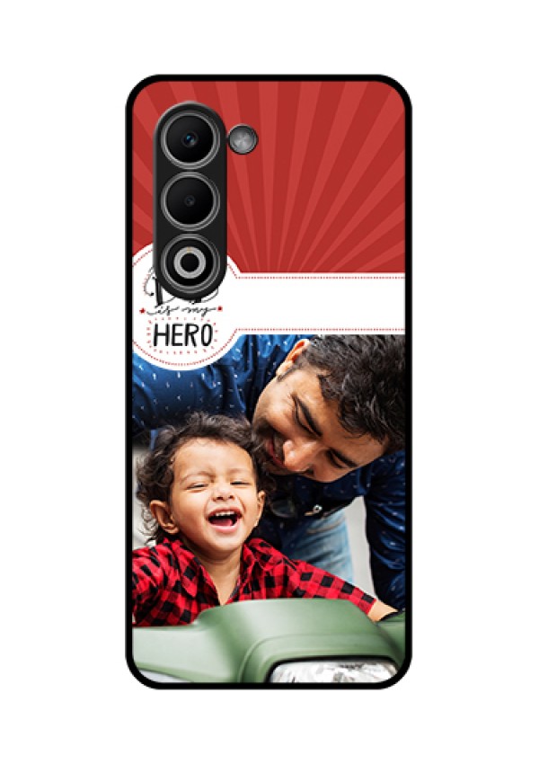 Oppo K13x 5G Custom Glass Phone Case - My Dad Hero Design
