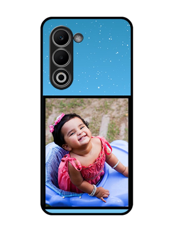 Custom Oppo K13x 5G Custom Glass Phone Case - Wave Pattern Colorful Design