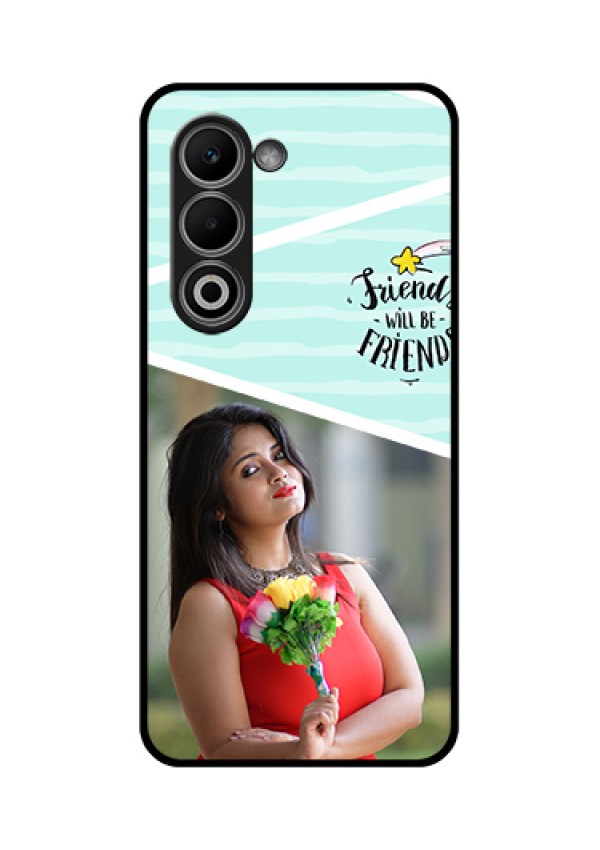 Oppo K13x 5G Custom Glass Phone Case - Friends Picture Icon Design