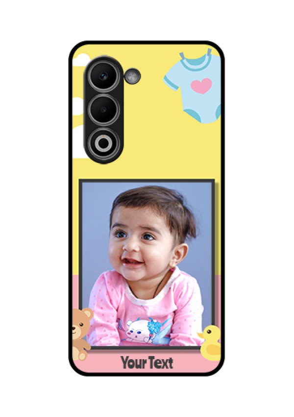 Oppo K13x 5G Custom Glass Phone Case - Kids 2 Color Design