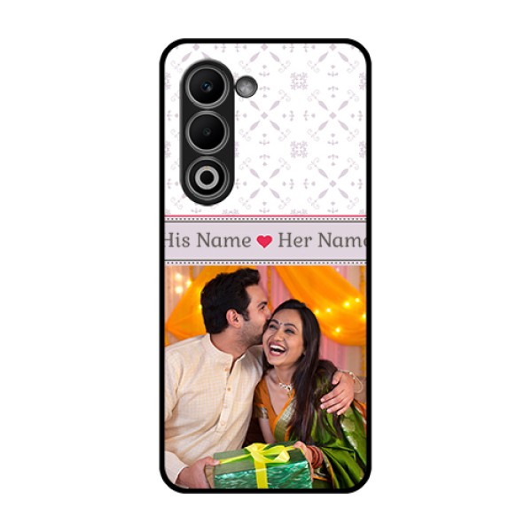 Oppo K13x 5G Custom Glass Phone Case - With Photo And Ethnic Design