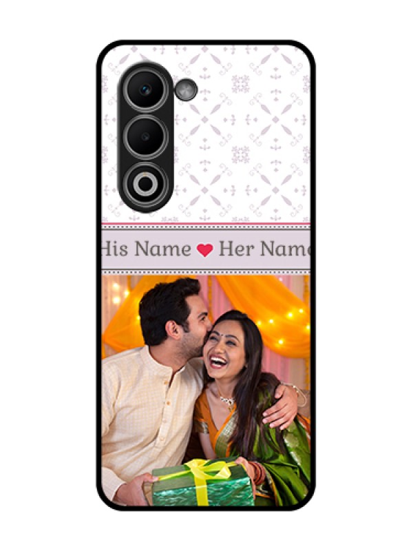 Custom Oppo K13x 5G Custom Glass Phone Case - With Photo And Ethnic Design