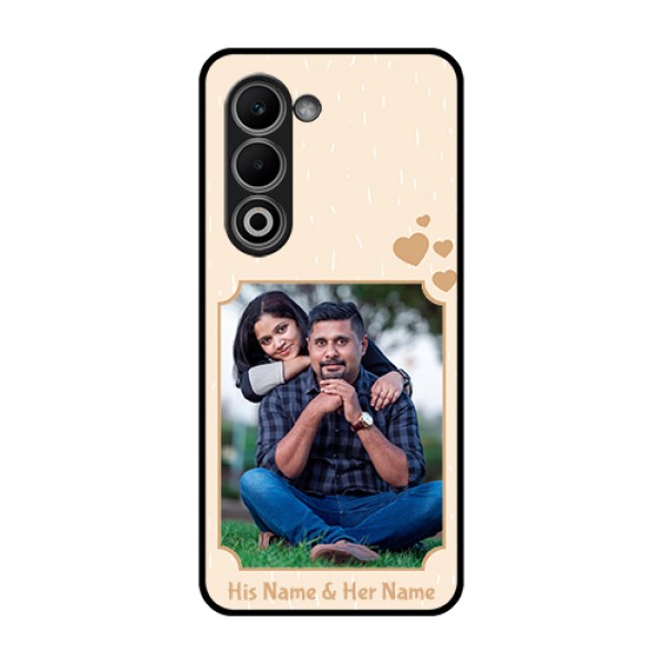 Oppo K13x 5G Custom Glass Phone Case - With Confetti Love Design Oppo K13x 5G Custom Glass Phone Case - With Confetti Love Design