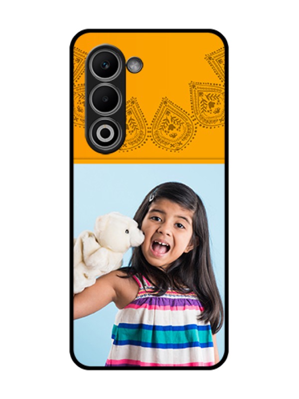 Custom Oppo K13x 5G Custom Glass Phone Case - Photo Wedding Design