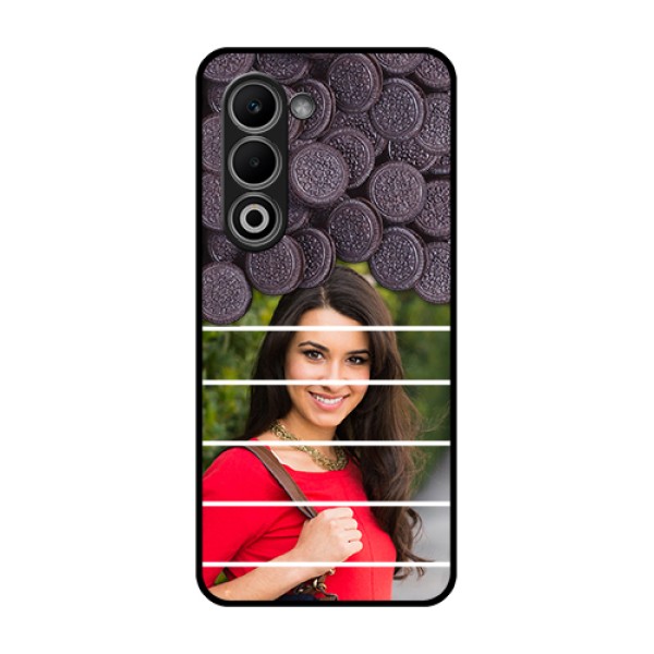 Oppo K13x 5G Custom Glass Phone Case - With Oreo Biscuit Design