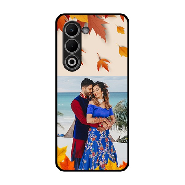 Oppo K13x 5G Custom Glass Phone Case - Autumn Maple Leaves Design Oppo K13x 5G Custom Glass Phone Case - Autumn Maple Leaves Design