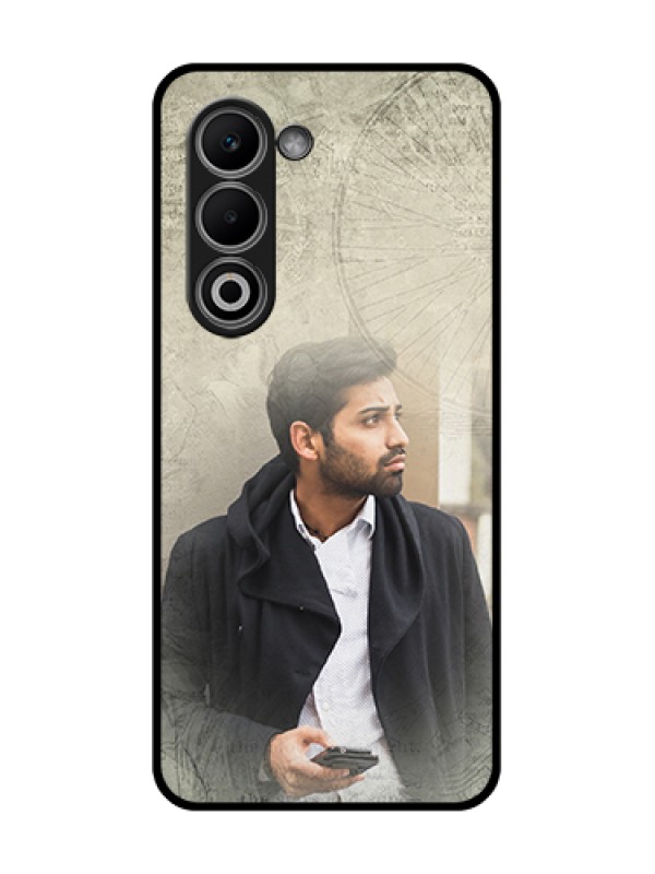 Custom Oppo K13x 5G Custom Glass Phone Case - With Vintage Design