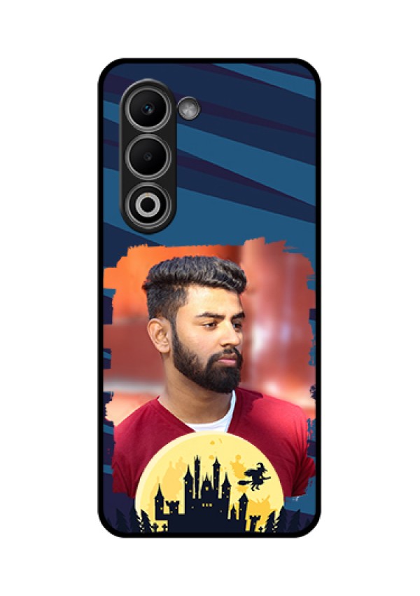 Oppo K13x 5G Custom Glass Phone Case - Halloween Witch Design