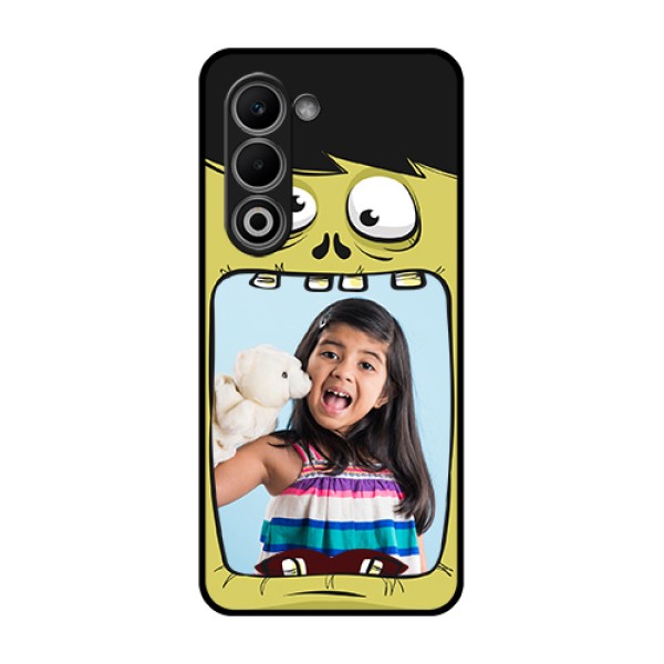 Oppo K13x 5G Custom Glass Phone Case - Cartoon Monster Back Case Design Oppo K13x 5G Custom Glass Phone Case - Cartoon Monster Back Case Design