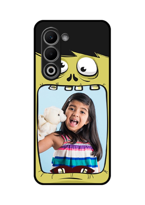 Oppo K13x 5G Custom Glass Phone Case - Cartoon Monster Back Case Design
