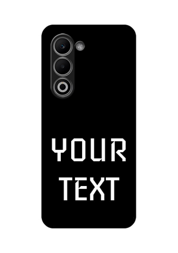 Oppo K13x 5G Custom Glass Phone Case - Your Name Design
