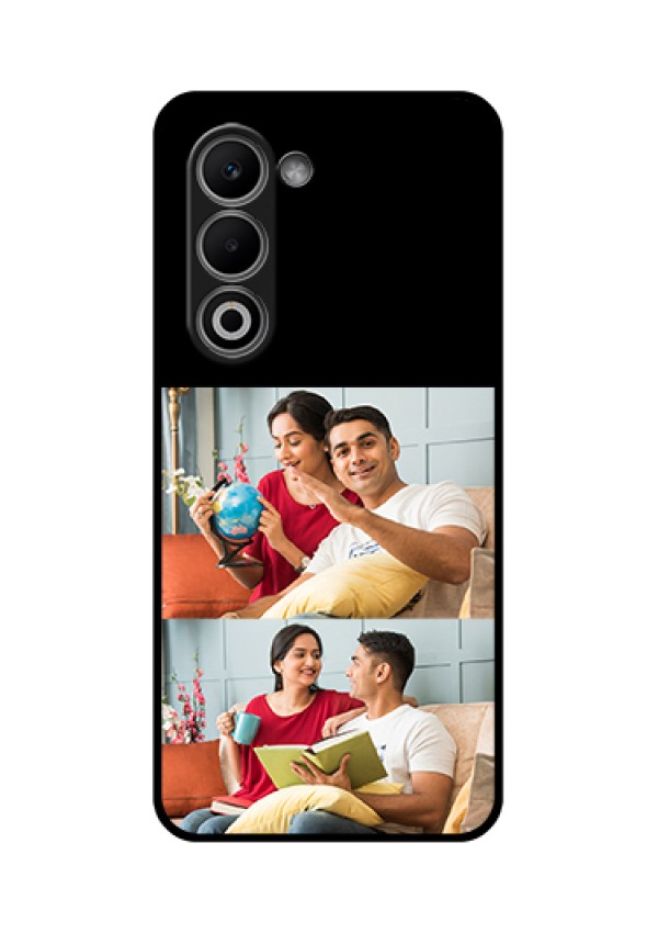 Oppo K13x 5G Custom Glass Phone Case - 2 Images Design