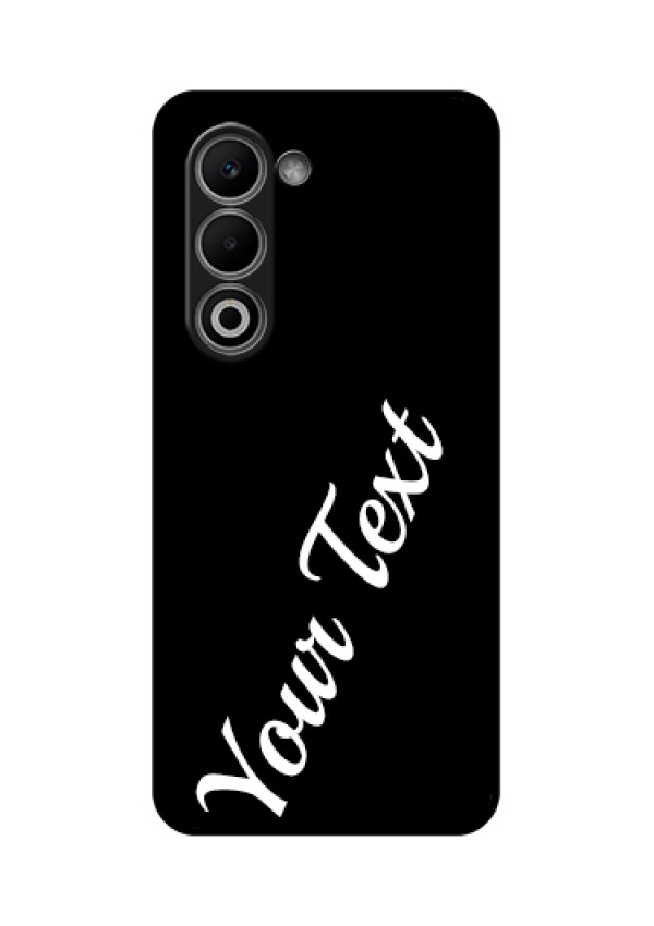 Oppo K13x 5G Custom Glass Phone Case - With Your Name Design