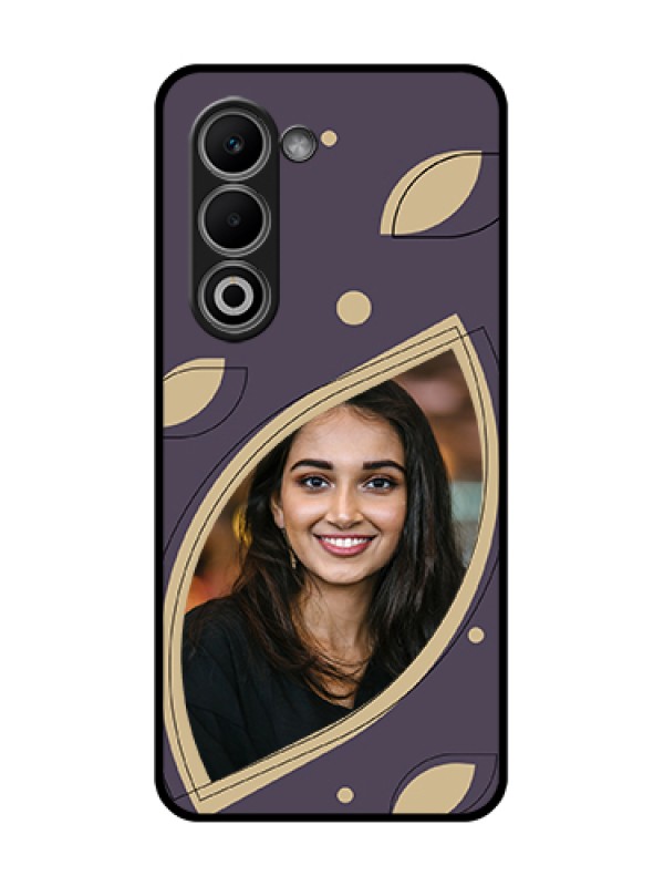 Custom Oppo K13x 5G Custom Glass Phone Case - Falling Leaf Design