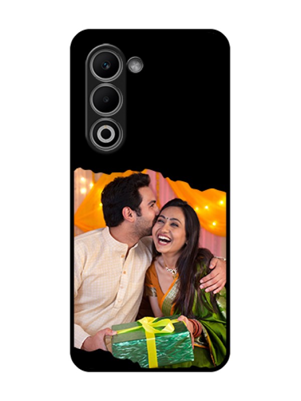 Custom Oppo K13x 5G Custom Glass Phone Case - Tear - Off Design