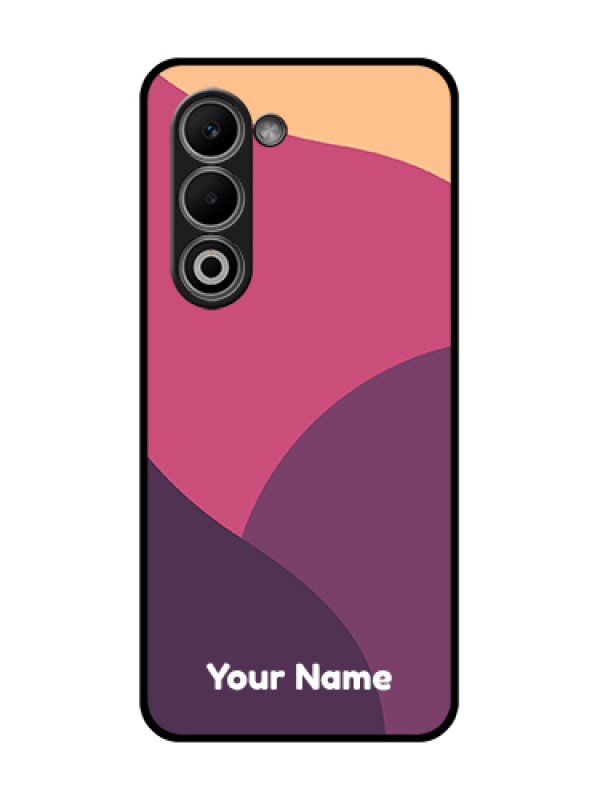 Custom Oppo K13x 5G Custom Glass Phone Case - Mixed Multi - Colour Abstract Art Design