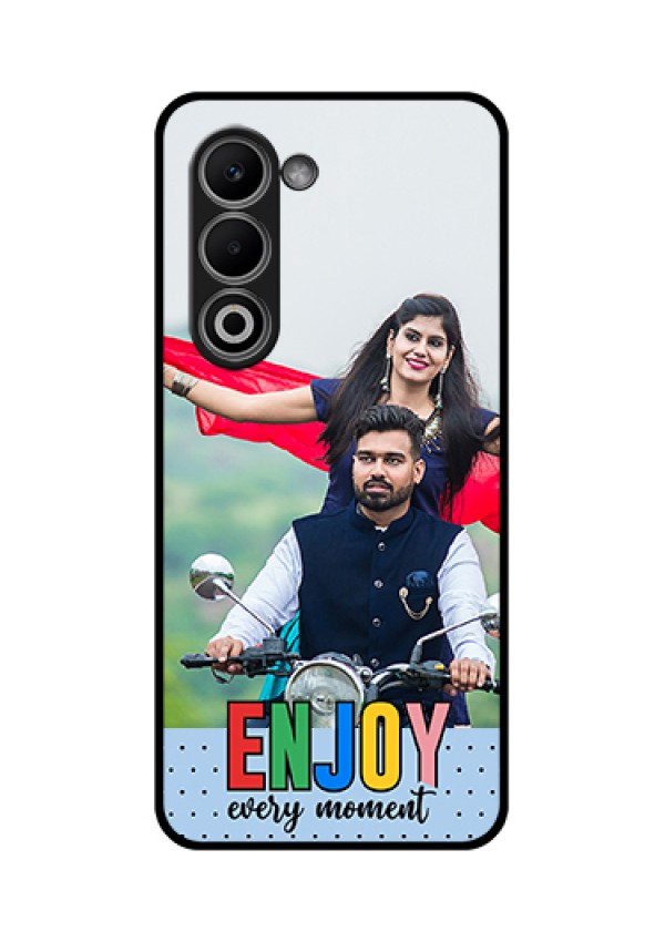 Oppo K13x 5G Custom Glass Phone Case - Enjoy Every Moment Design