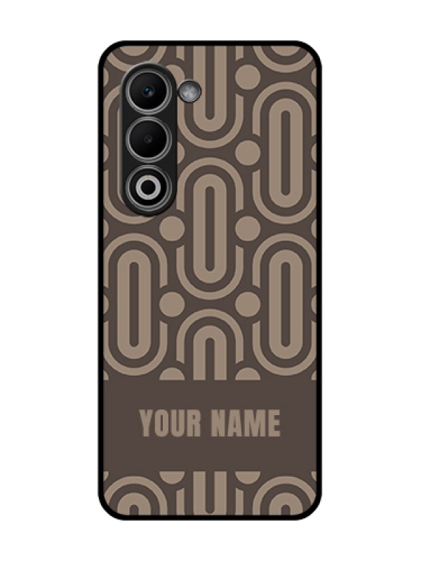 Custom Oppo K13x 5G Custom Glass Phone Case - Captivating Zero Pattern Design