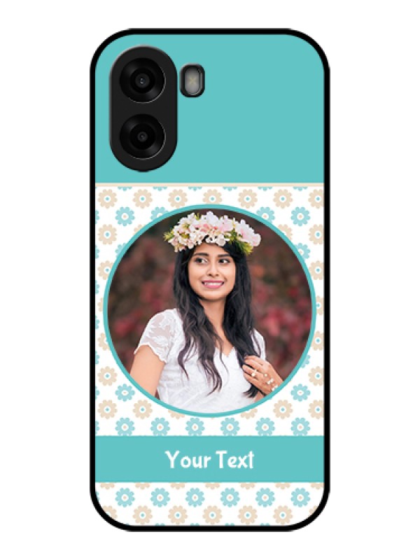 Custom Oppo K14x 5G Custom Glass Phone Case - Beautiful Flowers Design