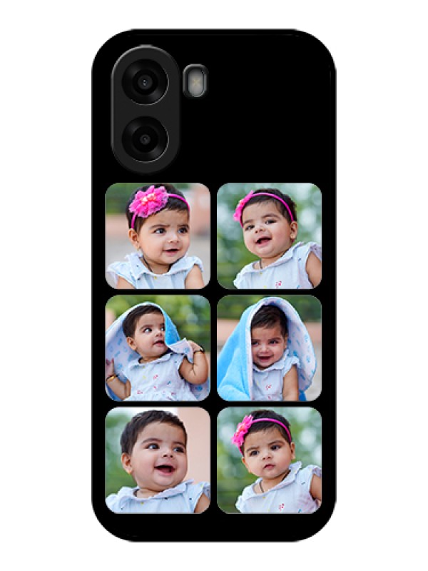 Custom Oppo K14x 5G Custom Glass Phone Case - Multiple Pictures Design