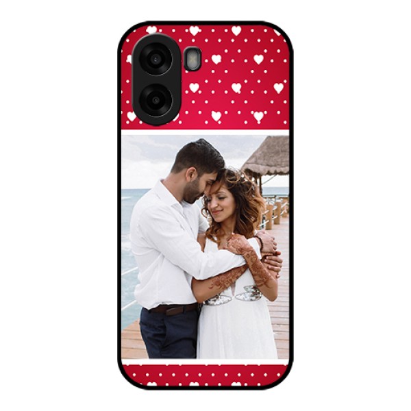 Oppo K14x 5G Custom Glass Phone Case - Hearts Mobile Case Design Oppo K14x 5G Custom Glass Phone Case - Hearts Mobile Case Design