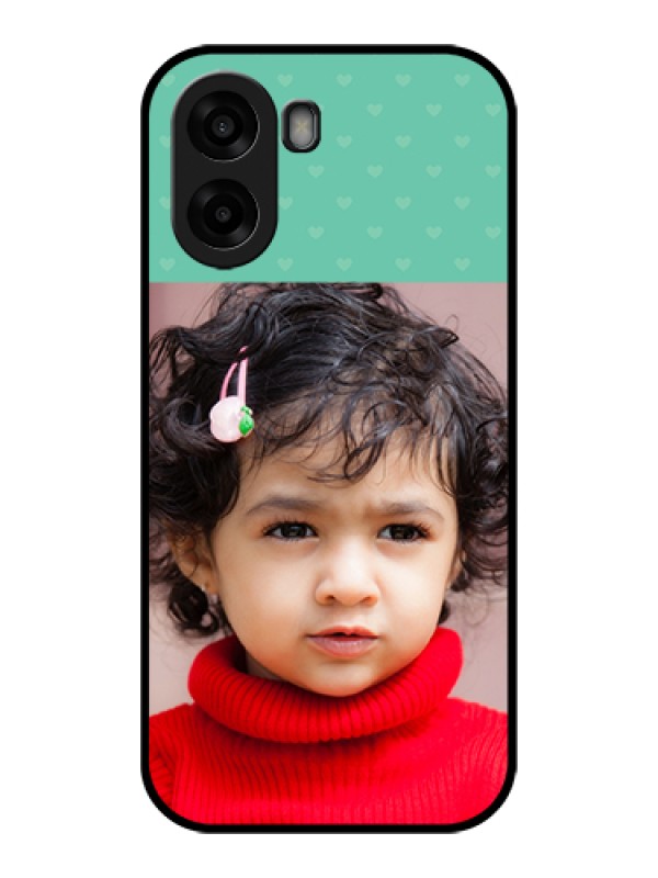 Custom Oppo K14x 5G Custom Glass Phone Case - Lovers Picture Design