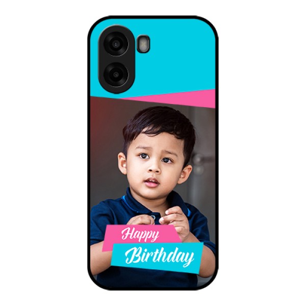 Oppo K14x 5G Custom Glass Phone Case - Image Holder With 2 Color Design