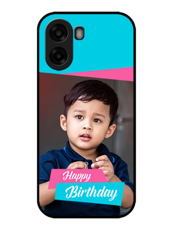 Custom Oppo K14x 5G Custom Glass Phone Case - Image Holder With 2 Color Design