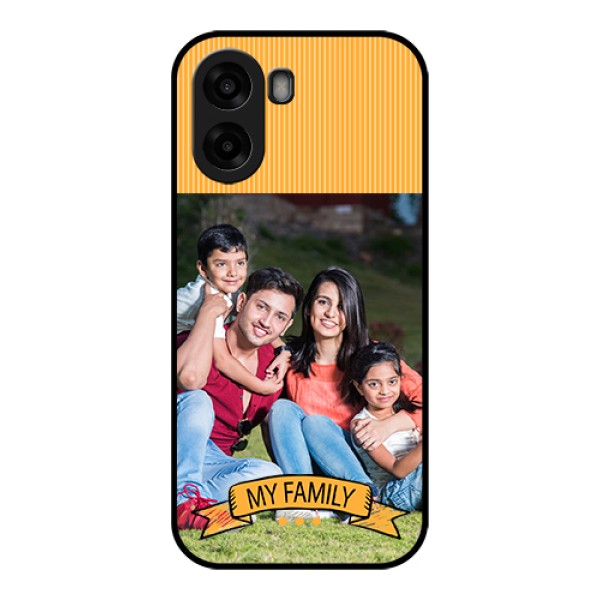 Oppo K14x 5G Custom Glass Phone Case - My Family Design