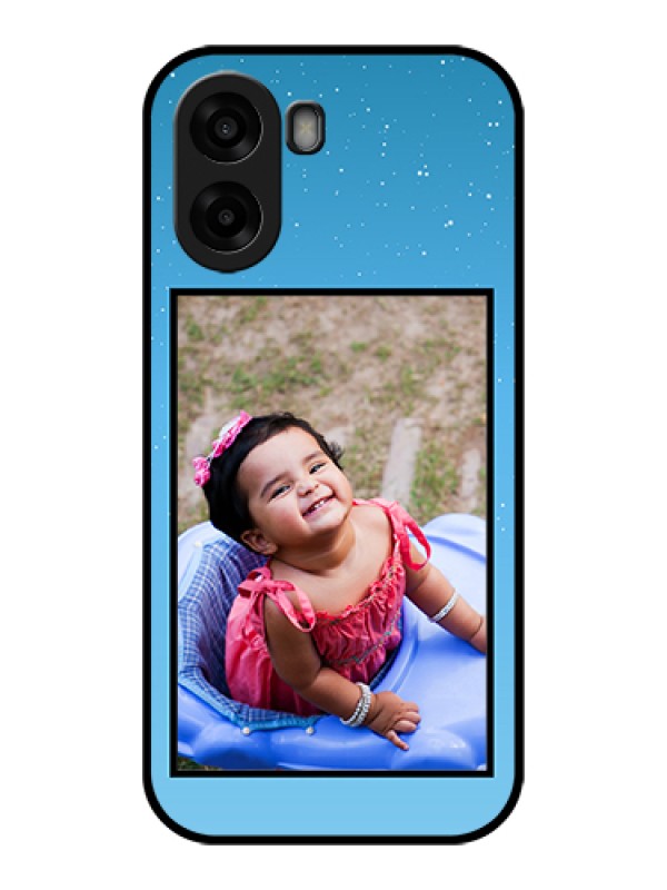 Custom Oppo K14x 5G Custom Glass Phone Case - Wave Pattern Colorful Design