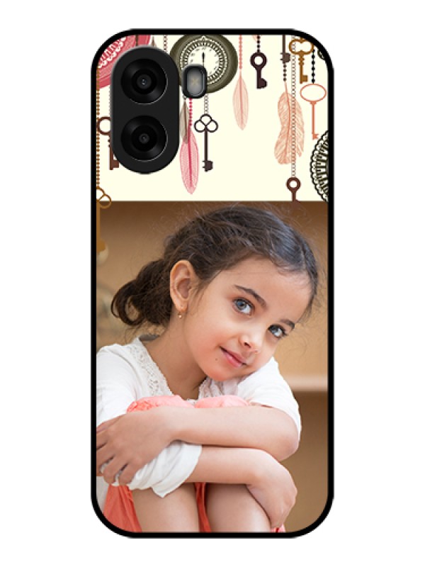 Custom Oppo K14x 5G Custom Glass Phone Case - Boho Style Design