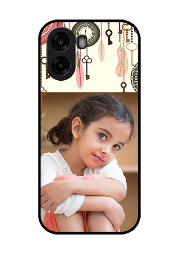 Oppo K14x 5G Custom Glass Phone Case - Boho Style Design