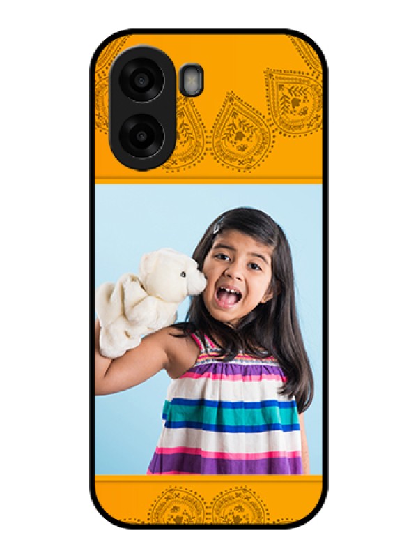 Custom Oppo K14x 5G Custom Glass Phone Case - Photo Wedding Design