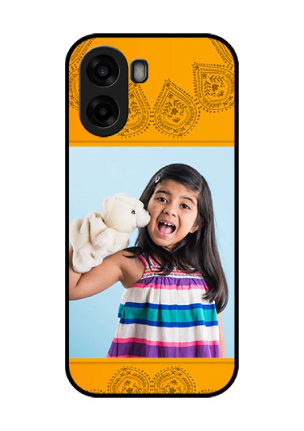 Oppo K14x 5G Custom Glass Phone Case - Photo Wedding Design