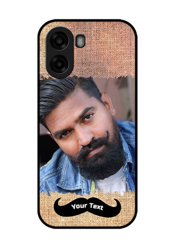 Oppo K14x 5G Custom Glass Phone Case - With Texture Design