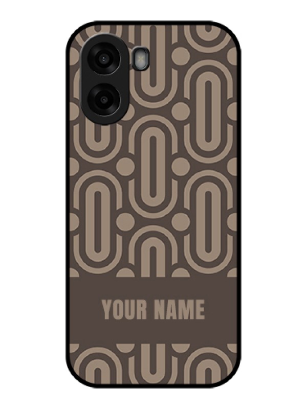 Custom Oppo K14x 5G Custom Glass Phone Case - Captivating Zero Pattern Design