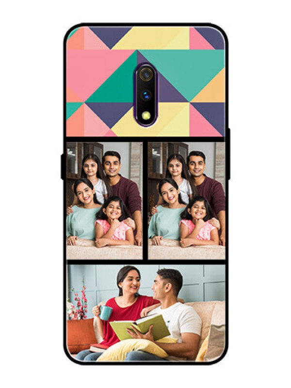 Custom Oppo K3 Custom Glass Phone Case  - Bulk Pic Upload Design