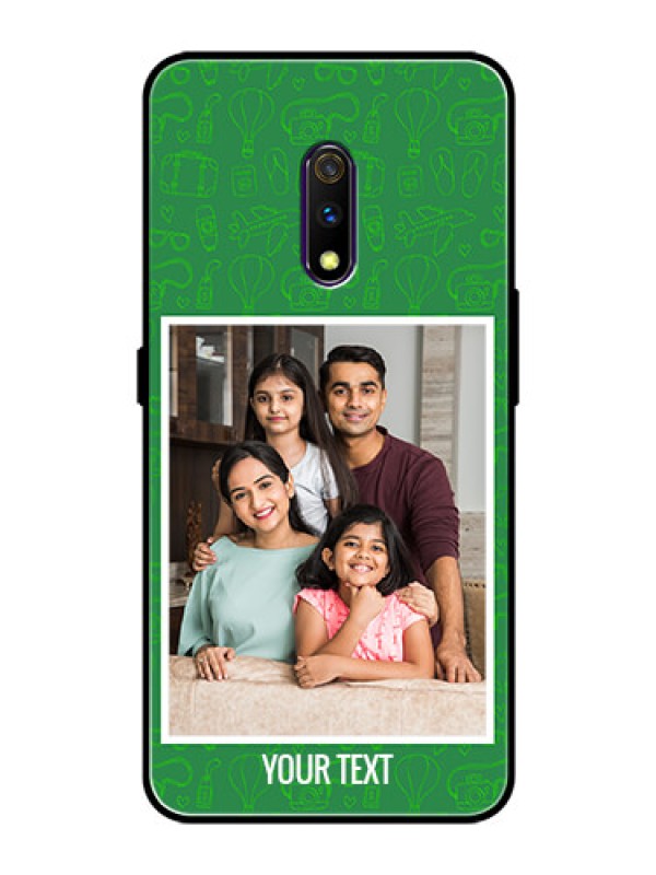 Custom Oppo K3 Personalized Glass Phone Case  - Picture Upload Design