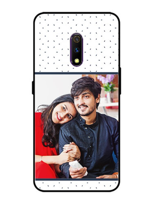 Custom Oppo K3 Personalized Glass Phone Case  - Premium Dot Design