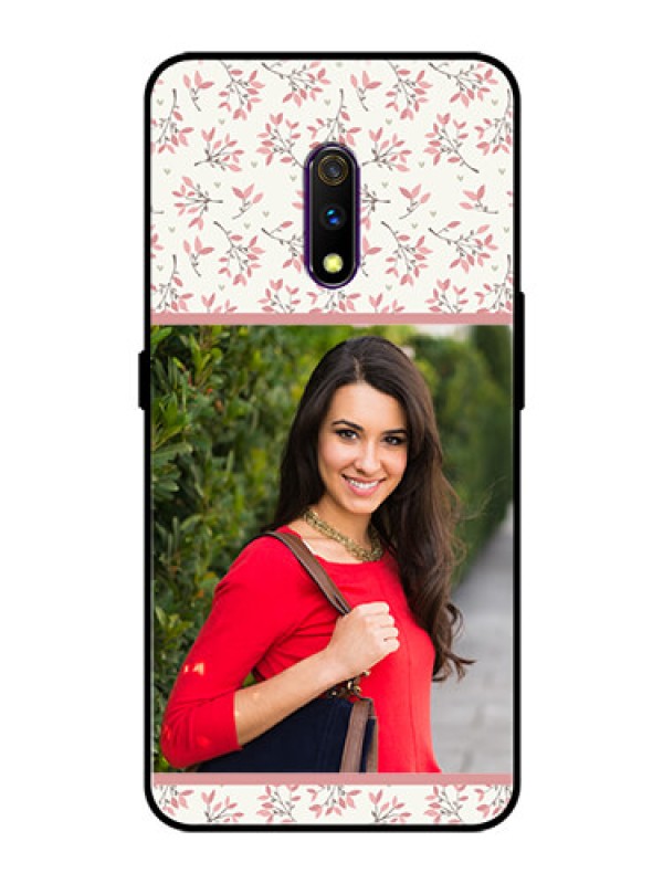 Custom Oppo K3 Custom Glass Phone Case  - Premium Floral Design